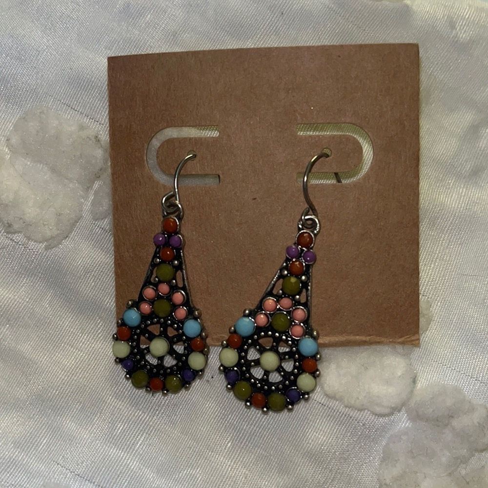 Colorful fashion earrings